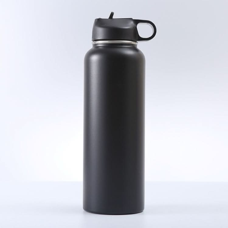 304 Stainless Steel Double Layer Vacuum With Handle Sports Kettle Outdoor Portable Thermal Mug-Reluova