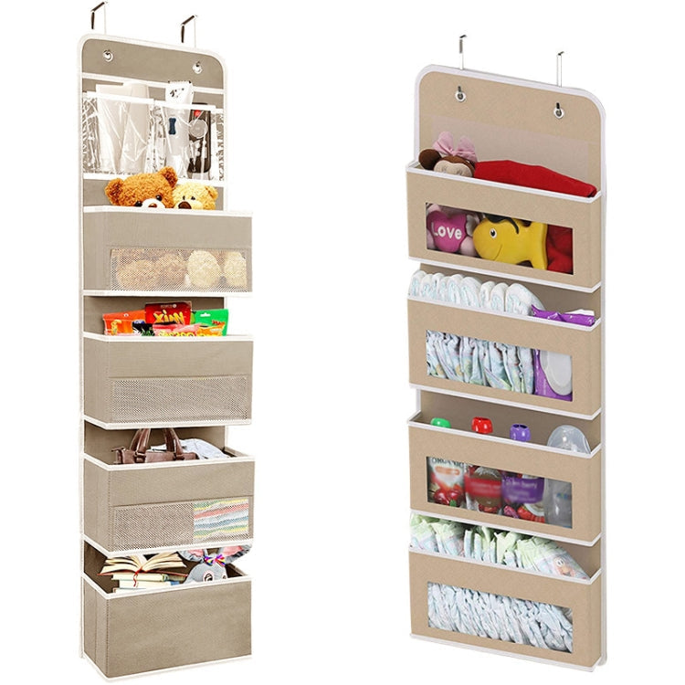 GD03 Wall-Mounted Fabric Storage Bag Wardrobe Room Door Behind Hanging Bag