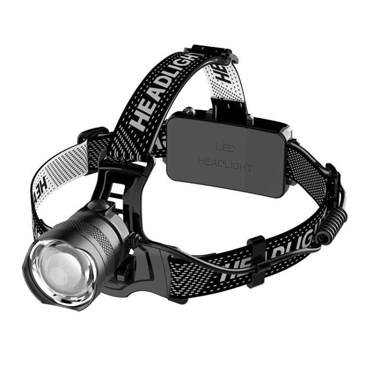 V103 P50 Outdoor Retractable Zoom Headlamp Waterproof Searchlight without Battery My Store