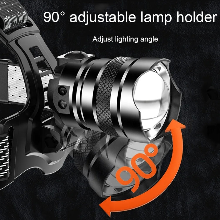 V103 P50 Outdoor Retractable Zoom Headlamp Waterproof Searchlight without Battery My Store