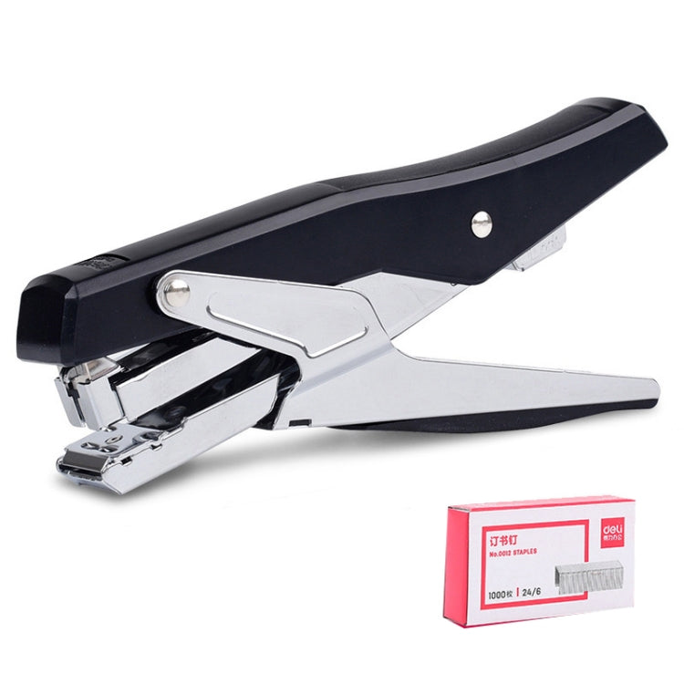 Deli  Labor-saving Stapler NO.12 Handheld Stapler Papers Stapling Machine My Store