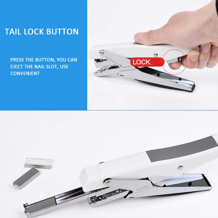 Deli  Labor-saving Stapler NO.12 Handheld Stapler Papers Stapling Machine My Store