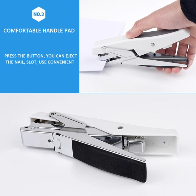 Deli  Labor-saving Stapler NO.12 Handheld Stapler Papers Stapling Machine My Store