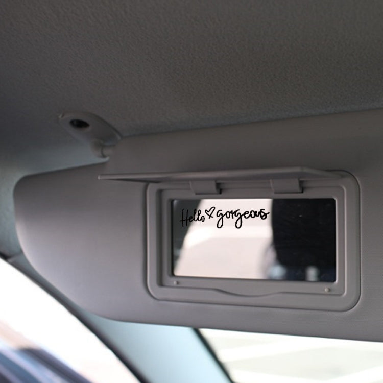 Hello gorgeous Car Stickers Inverted Rear Mirror Glass Sticker ÎҵÄÉ̵ê