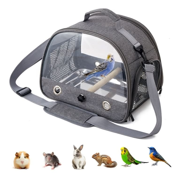 33x26x24cm Portable Foldable Birdcage Oxford Cloth Hamster Rabbit Squirrel Pet Outing Bag-Reluova