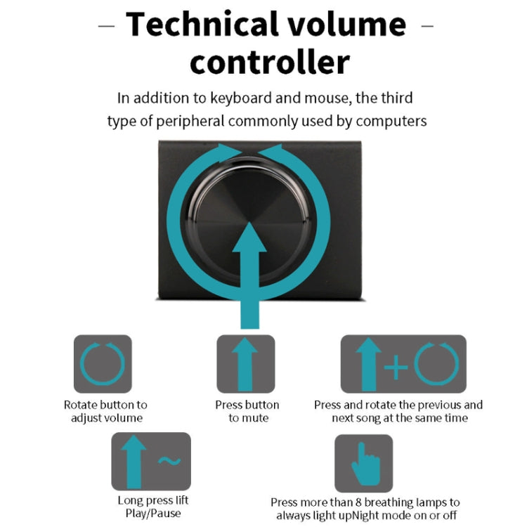 PC Computer Peripherals Mini Switch Wired Volume Adjuster