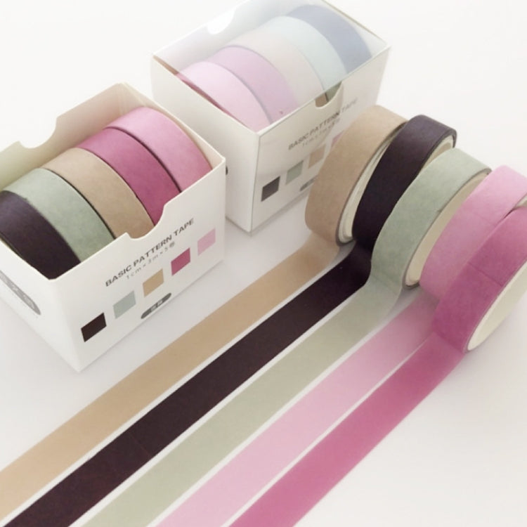 5rolls /Box 3m Washi DIY Decoration Handbook Tape Set My Store