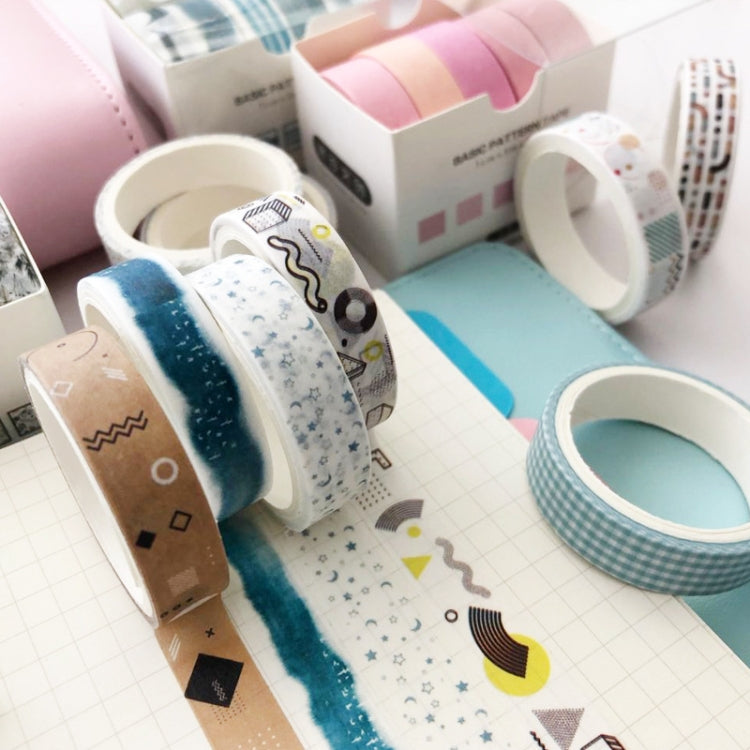 5rolls /Box 3m Washi DIY Decoration Handbook Tape Set My Store