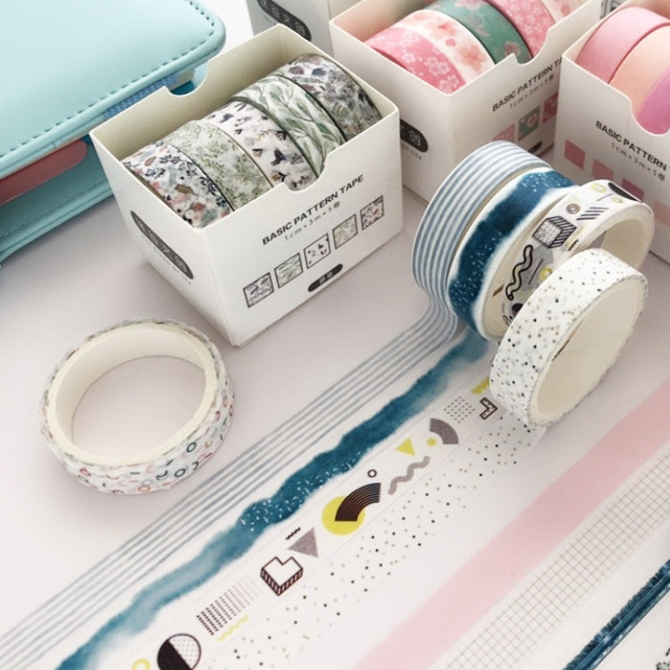 5rolls /Box 3m Washi DIY Decoration Handbook Tape Set My Store