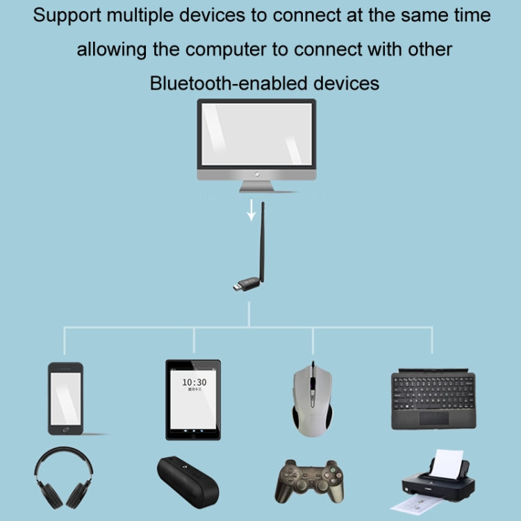 USB Bluetooth 5.1 Computer Adapter 100 Meters Receiving Transmitter My Store