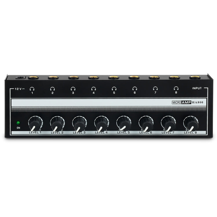 8-Channel Monitoring Multi-Channel Headphone Amplifier For Recording Studio, US Plug