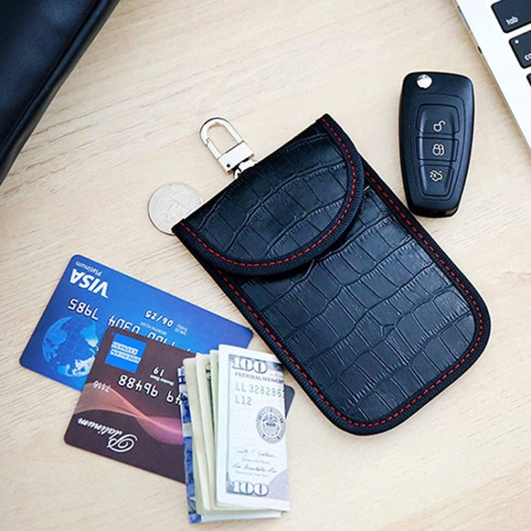 RFID Crocodile Pattern Car Shielding Key Case NFC Anti-Theft Shield Card Package ÎҵÄÉ̵ê