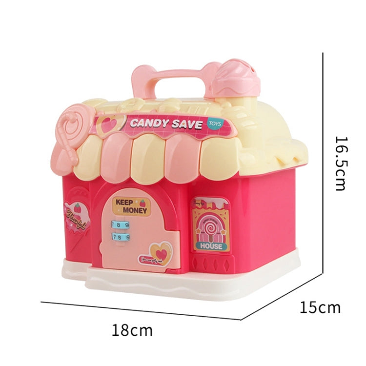 Candy House Childrens Cartoon Coin Bank Small House Savings Jar Toys My Store