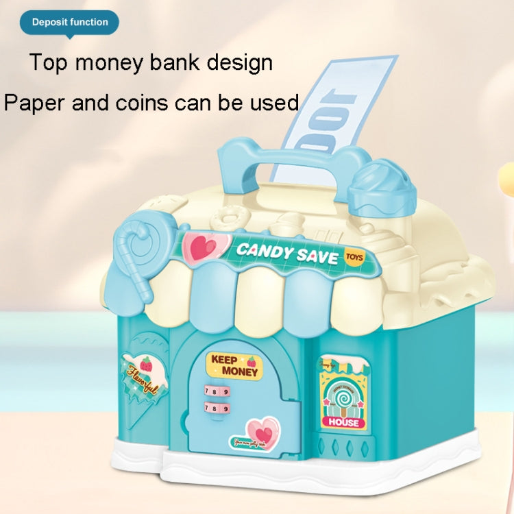 Candy House Childrens Cartoon Coin Bank Small House Savings Jar Toys