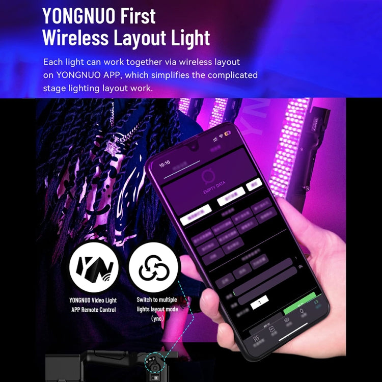 YONGNUO YN360IV 480 LEDs RGB APP Controlled Photography Fill Light