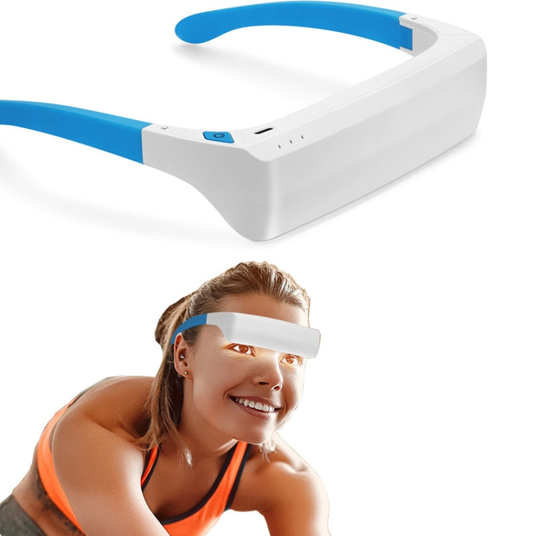 SAD Light Therapy Glasses Wearable UV-Free Blue & White LED Light Therapy Lamp My Store