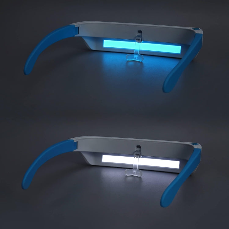 SAD Light Therapy Glasses Wearable UV-Free Blue & White LED Light Therapy Lamp My Store