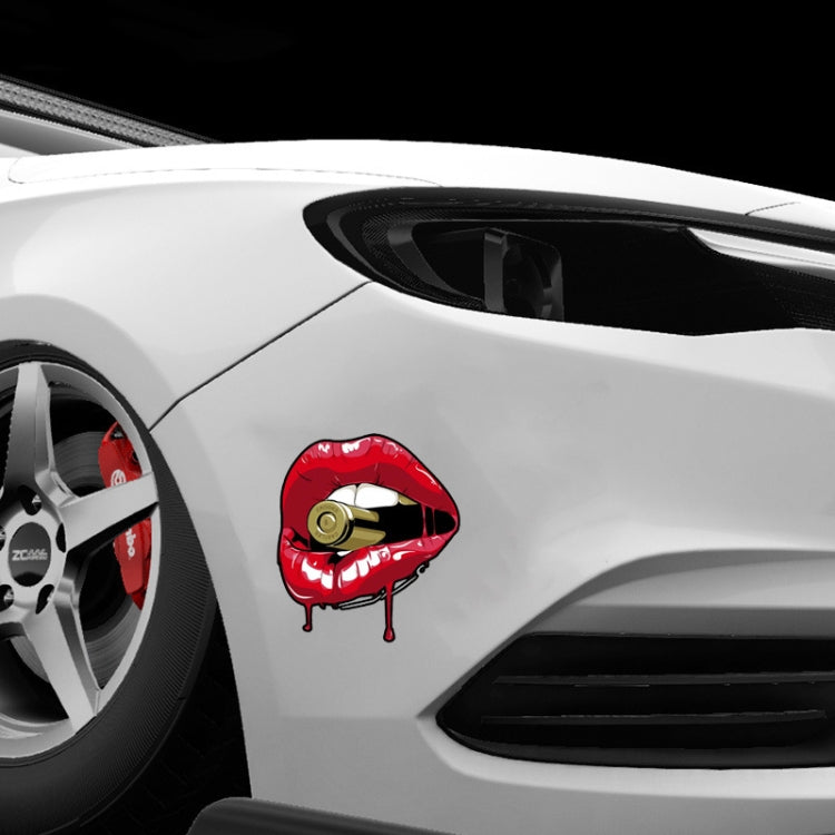 Lip Car Stickers Body Bumper Scratch Stickers ÎҵÄÉ̵ê