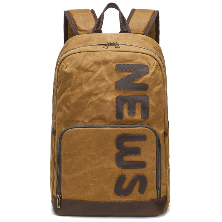 Retro Canvas Backpack Rucksack Large Capacity Laptop Bag