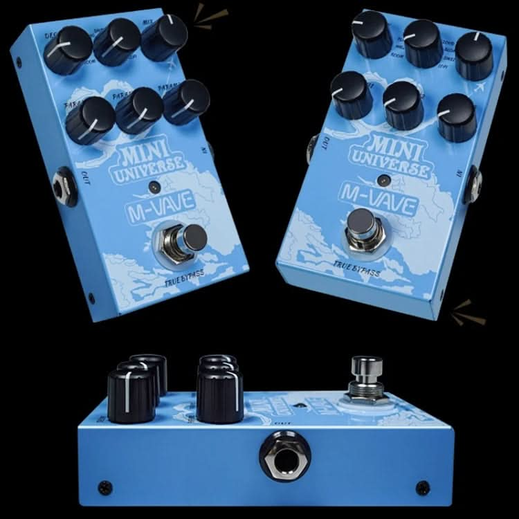 M-VAVE Guitar Monoblock Effects Digital Modeling Reverb Effects Reluova