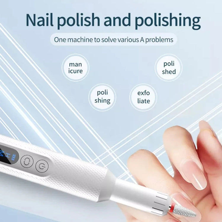 M3 USB Charging Portable Electric Nail Polisher Nail Art Tools Home Nail Art Instrument My Store