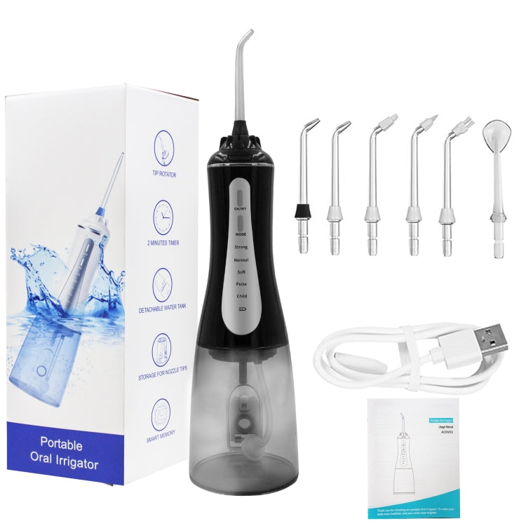 350ML Water Tank Oral Irrigator Rechargeable 5 Gear Adustable Water Flosser My Store