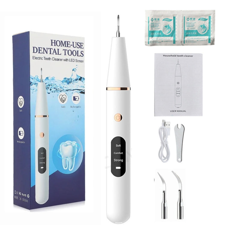 Ultrasonic Electric Dental Scaler Teeth Plaque Cleaner Dental Stone Removal With LED Light My Store