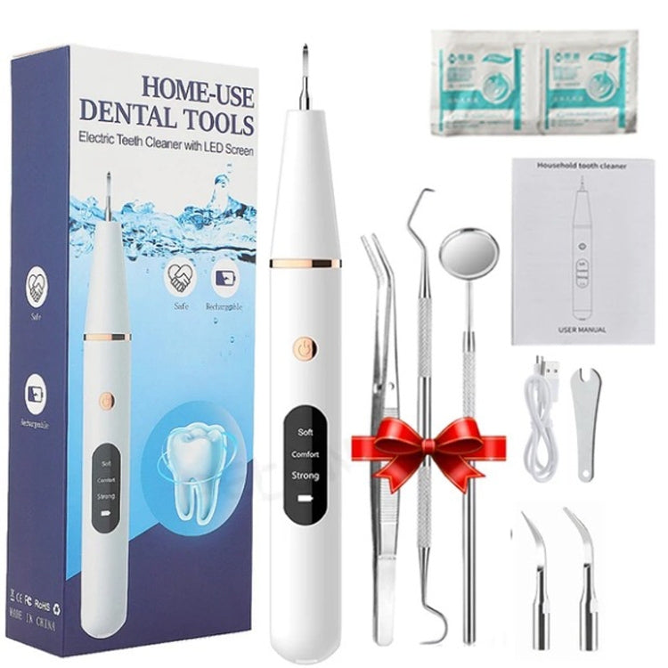 Ultrasonic Electric Dental Scaler Teeth Plaque Cleaner Dental Stone Removal With LED Light My Store