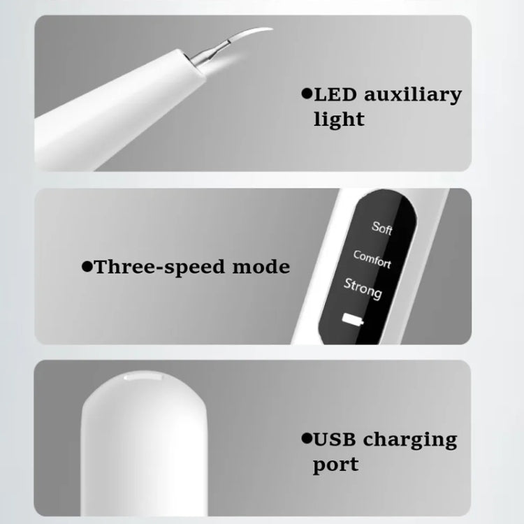 Ultrasonic Electric Dental Scaler Teeth Plaque Cleaner Dental Stone Removal With LED Light My Store