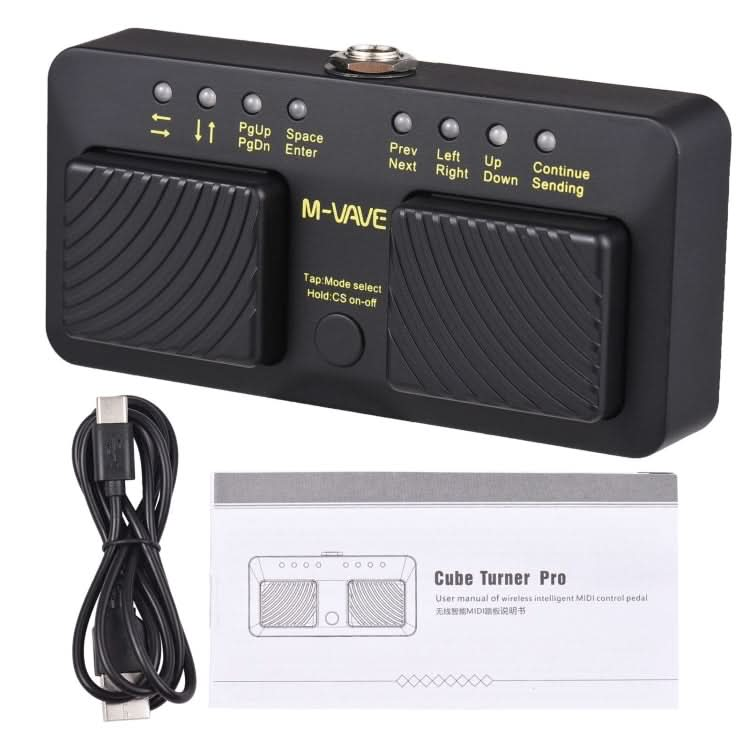 M-VAVE CUBE TURNER PRO Electric Guitar Effect Loop Bluetooth Spectrometer Controller Reluova