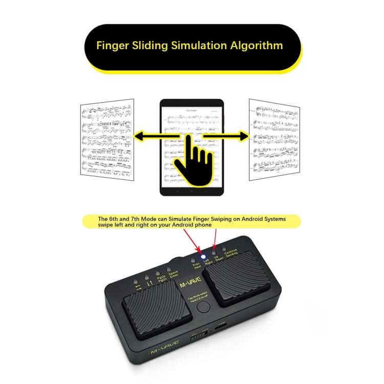 M-VAVE CUBE TURNER PRO Electric Guitar Effect Loop Bluetooth Spectrometer Controller Reluova