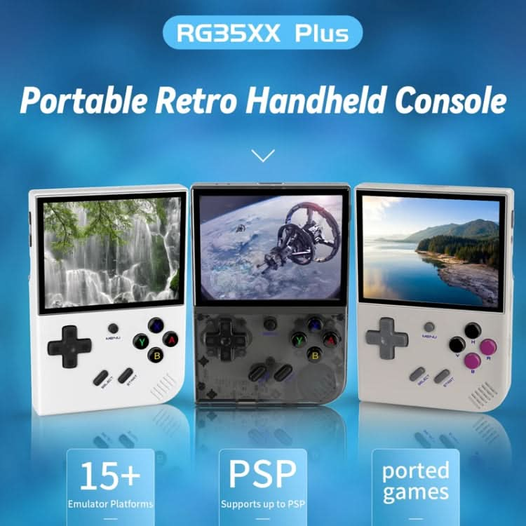 ANBERNIC RG35XX PLUS  Handheld Game Console 3.5-Inch IPS Screen Support HDMI TV Reluova