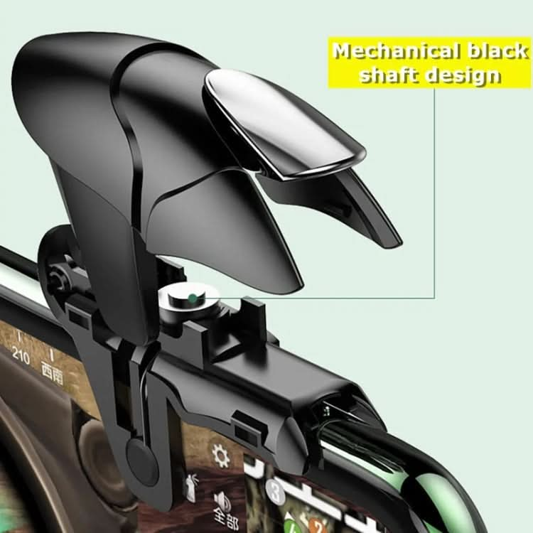 1pair CH5 Mobile Phone Trigger Mechanical Game Handle Contact High-sensitivity Aiming Key