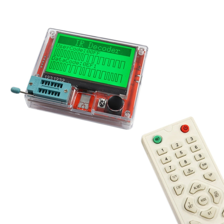 LCR-T10H Transistor Tester TFT Display For Diode Triode Capacitor Resistor Test Reluova