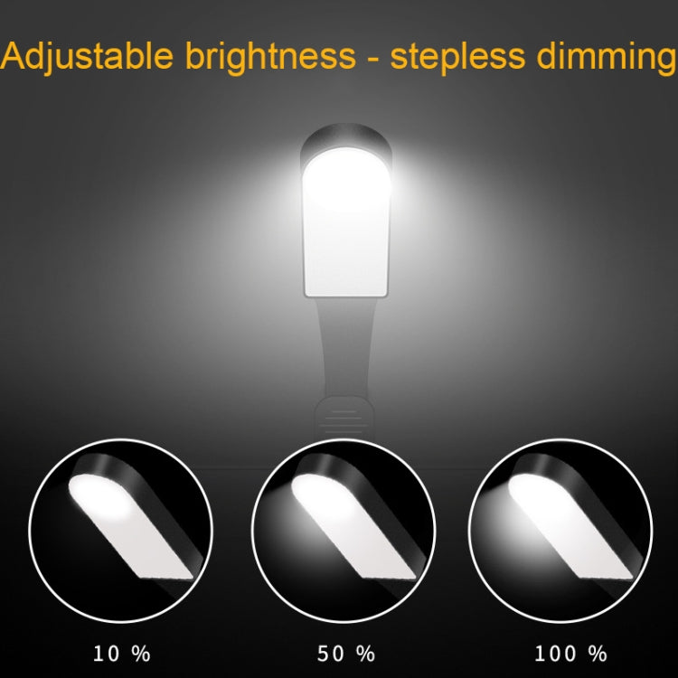 USB Charging Stepless Dimming LED Clip Light Dormitory Bedside Magnetic Reading Lamp My Store