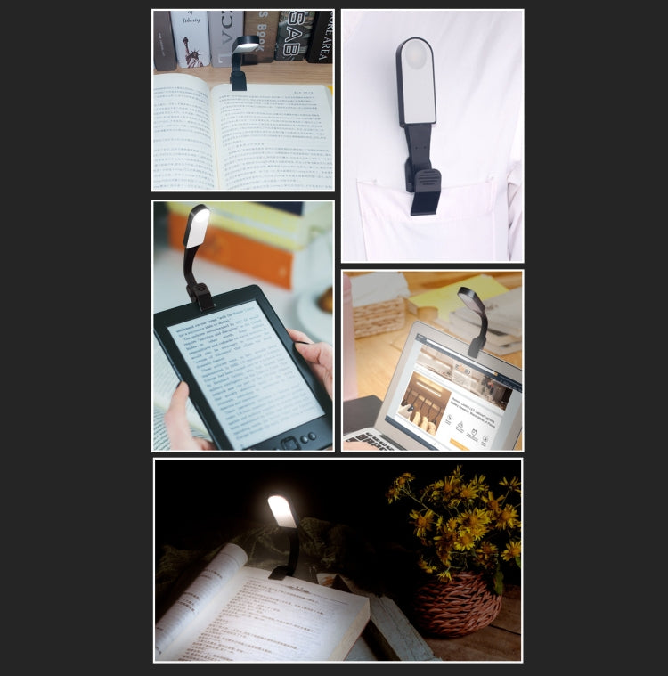 USB Charging Stepless Dimming LED Clip Light Dormitory Bedside Magnetic Reading Lamp My Store