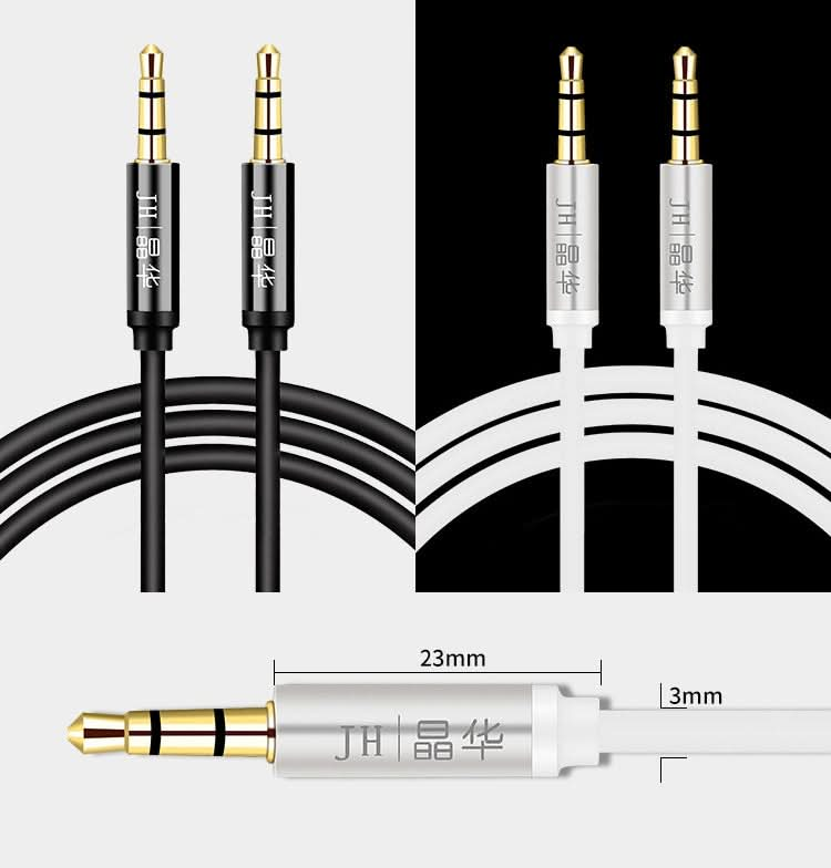 JINGHUA Audio Cable 3.5mm Male To Male AUX Audio Adapter Cable