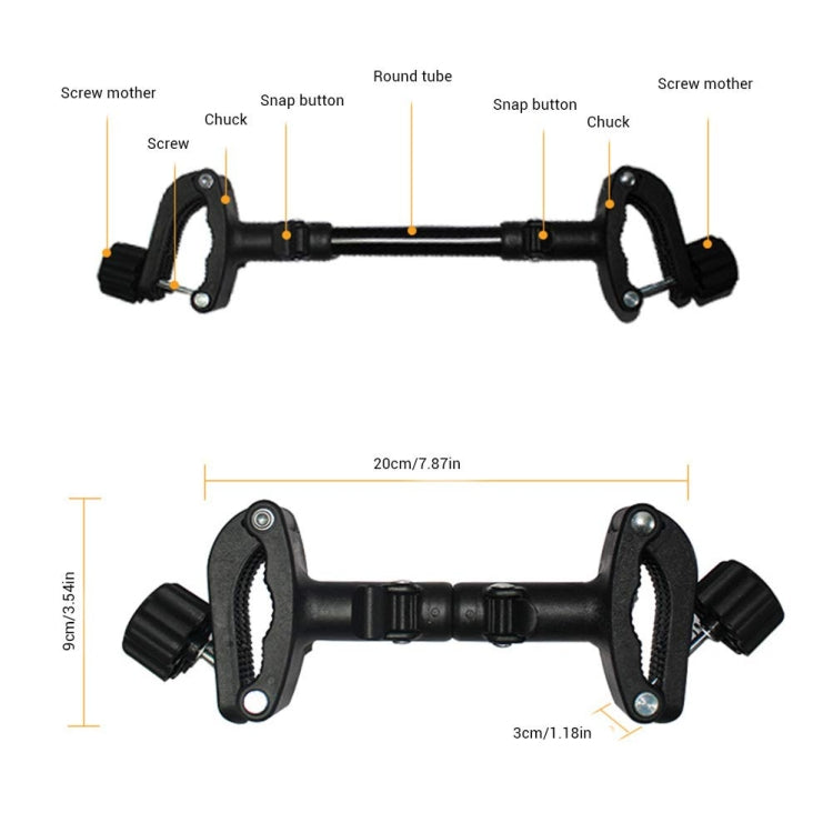 Twin Stroller Connector Turns Two Single Strollers Into A Double Stroller My Store