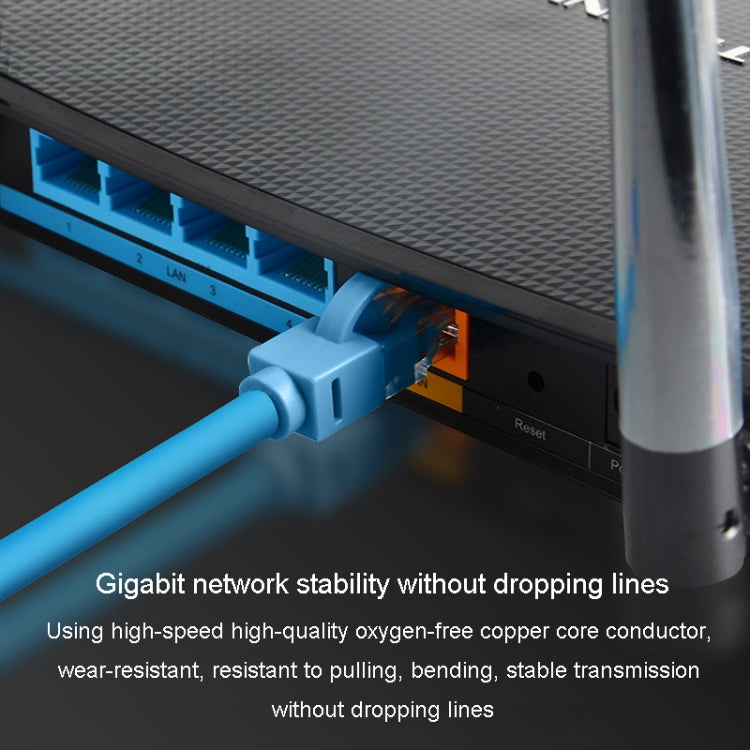 JINGHUA Category 6 Gigabit Double Shielded Router Computer Project All Copper Network Cable