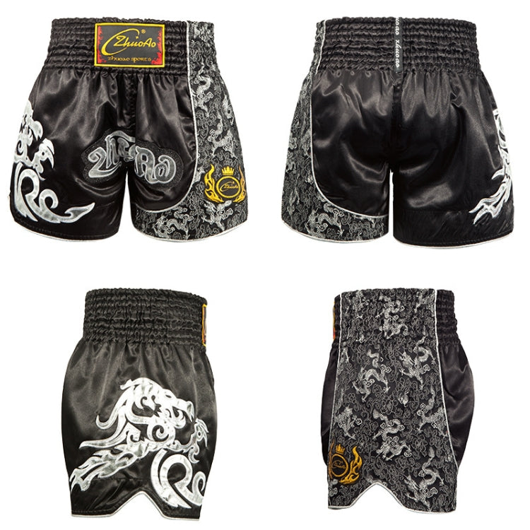 ZhuoAo Boxing Shotgun Clothing Training Fighting Shorts Muay Thai Pants, Series 1 My Store