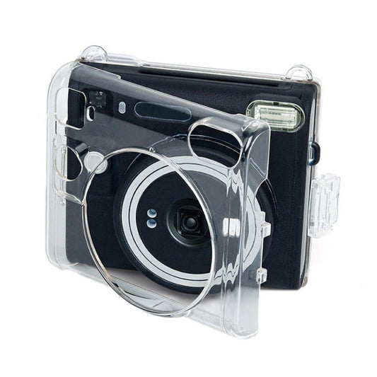 For instax SQUARE SQ40 Lanyard Camera Transparent Crystal Protective Case