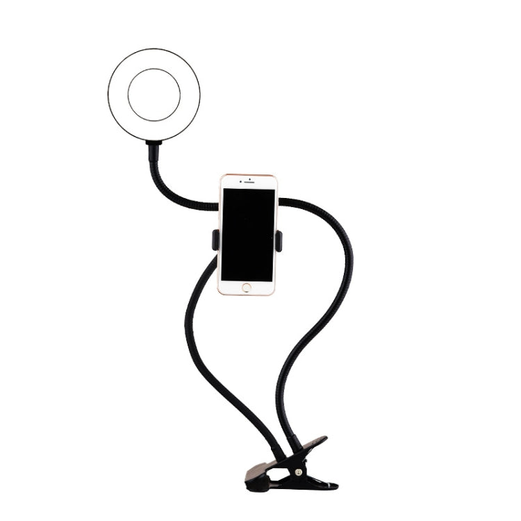 Selfie Ring Light With Cell Phone Holder 360 Rotating Flexible Arms For Live Stream Reluova