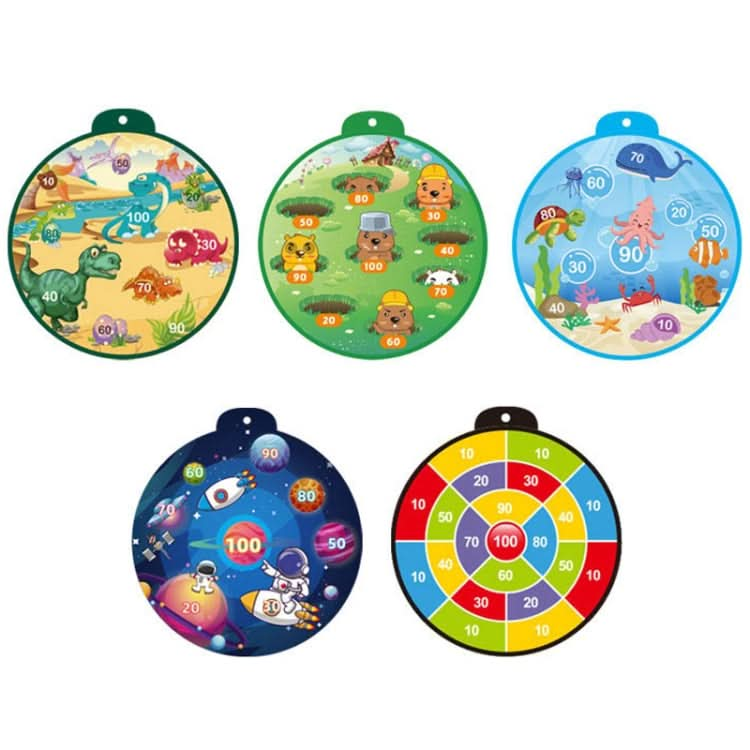 Kindergarten Indoor Outdoor Sticky Target Ball Toys With 12 Balls Reluova