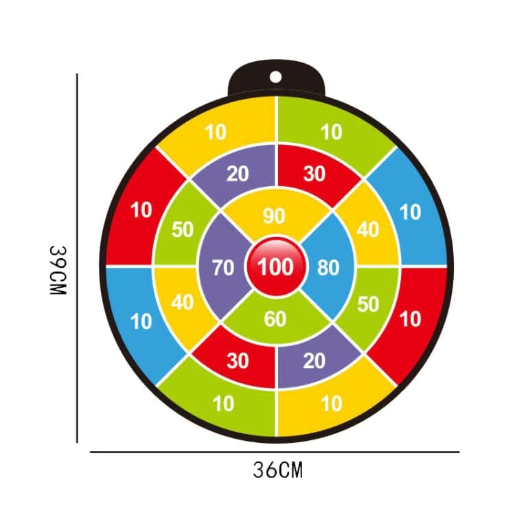 Kindergarten Indoor Outdoor Sticky Target Ball Toys With 12 Balls Reluova