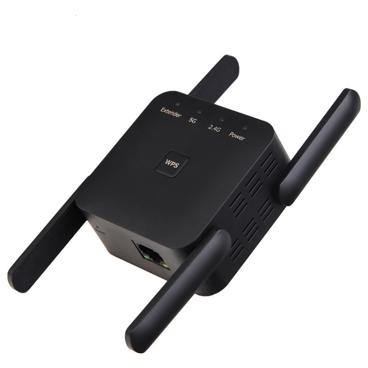 1200Mbps 2.4G / 5G WiFi Extender Booster Repeater Supports Ethernet Port