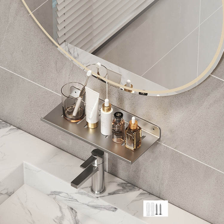 Faucet Rack Home Bathroom Vanity Shelf No Hole Storage Shelf Reluova