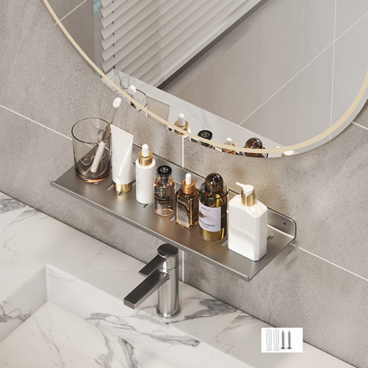 Faucet Rack Home Bathroom Vanity Shelf No Hole Storage Shelf