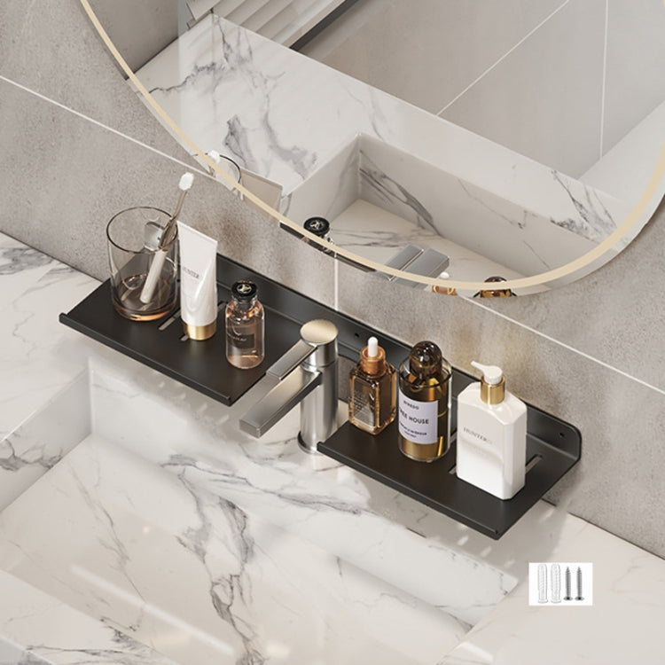 Faucet Rack Home Bathroom Vanity Shelf No Hole Storage Shelf