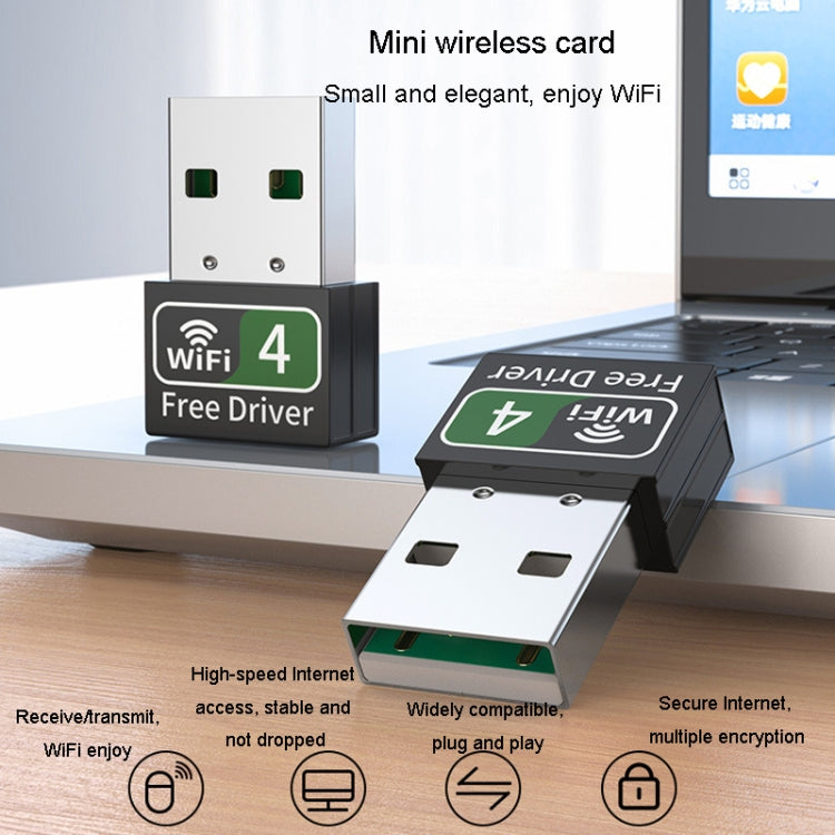 Dual-Band Wireless Network Card Computer External 2.4G/5G USB WiFi Receiver Transmitter My Store