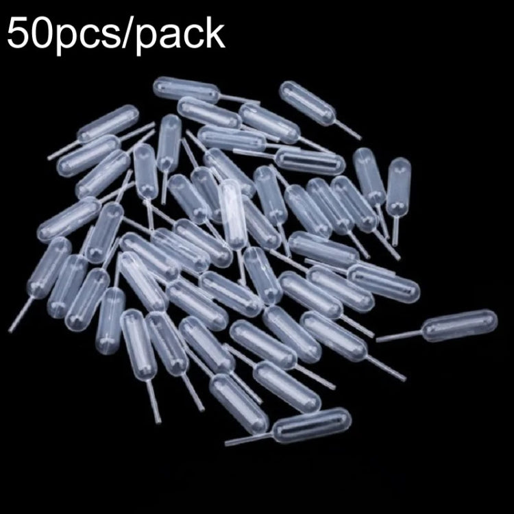 50pcs /Pack 4ml Jam Injection Baking Straw Disposable Plastic Dropper Jam Syringe-Reluova